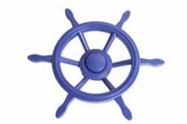 Piraten stuurwiel blauw