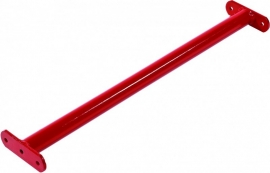 Metalen Duikelstang 125 cm Rood (342.011.001.001)