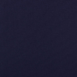 Lilian Z canvas stof marine blauw, 1 meter
