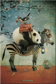Magneet Panda 10x15 cm