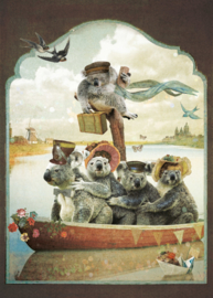 Tuinposter 50x70 cm - koala's