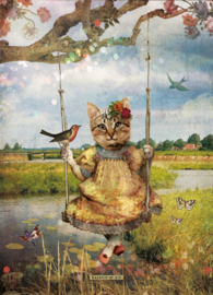 Tuinposter 50x70 cm - polderpoesje