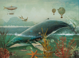 Walvis - poster 30x40 cm