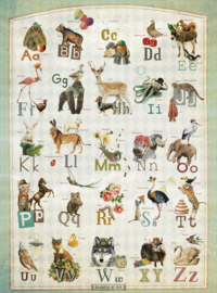 ABC - poster 30x40 cm
