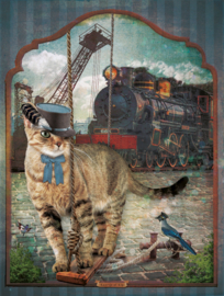 Treinkater - poster 30x40 cm