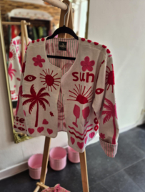 Jasje Summer Cotton Cin Cin White/Red