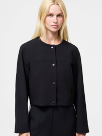Jaiden Tailored Cropped Jacket Black