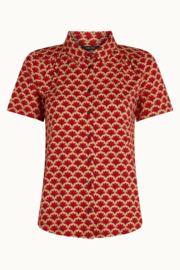 LAATSTE Maisie Blouse Touche True Red MAAT M