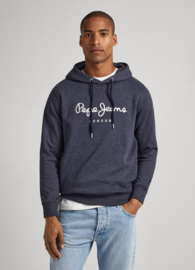 Nouvel Hoodie Melange Dulwich Blue