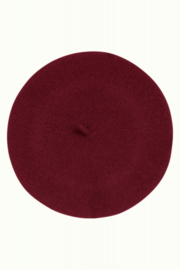LAATSTE Beret Wool Windsor Red