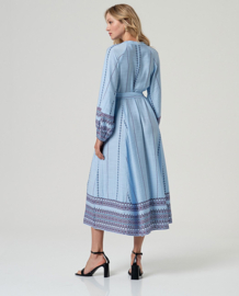 Long Shirt Dress Sky Blue