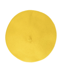 French Beret Butter Yellow
