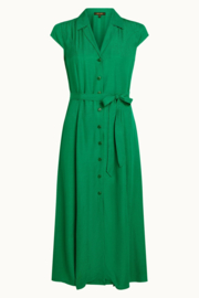 LAATSTE Violante Dress Saxon Ultra Green 09745-239 MAAT 44