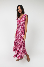 Samo Midi Dress Pink