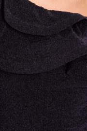 Top Billie Shimmer Dark Plum