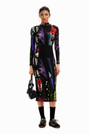 Arty Midi Jurk M. Christian Lacroix