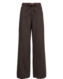Nu Brooklyn Wide Jeans Black Coffee