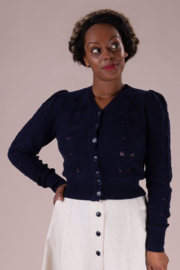 The Susie Q Cardigan Navy