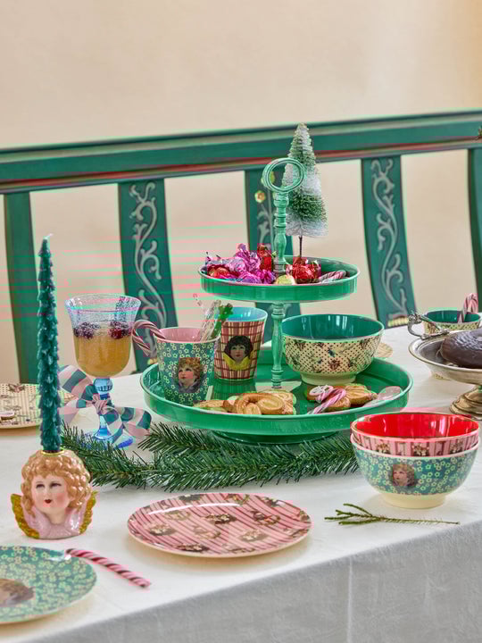 Melamine Side Plate Sweet Forest Print