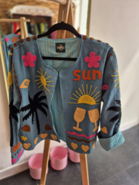 Jasje Summer Cotton Cin Cin Petrol