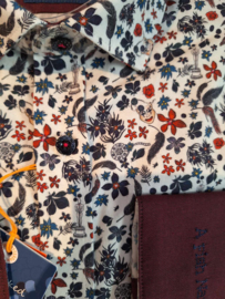 LAATSTE Shirt Flower Multi Color 27.014.073 MAAT 3XL