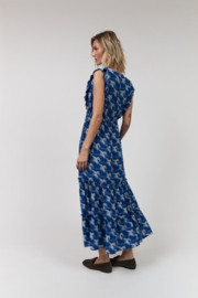 Samo Midi Dress Royal Blue