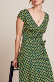 LAATSTE Mira Dress Touche Beacon Blue 09459-489 MAAT S