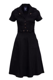 Swing Dress Black Rinsed QK5201015000