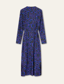 LAATSTE Deeply Long Sleeves Dress 55 Silly Lilly Blue F23WDR6550 MAAT 40