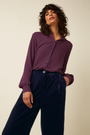 Lynn Pants Garmine Evening Blue