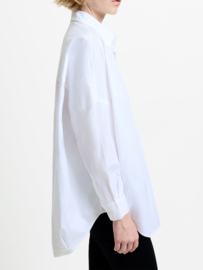 Rodhes Poplin Popover White