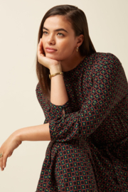 Betty Loose Fit Dress Jazzy Black