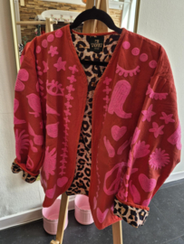 LAATSTE Jasje Dream Red Summer Cotton