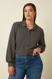 Carina Blouse Piper Ink Bue