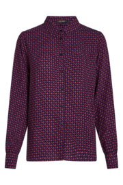 Maisie Blouse Chartre Evening Blue