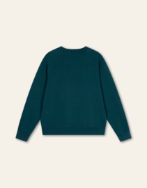 Horizon Crew Sweater Deep Teal