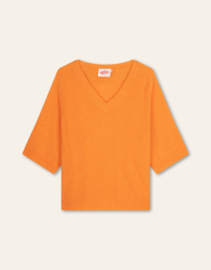 LAATSTE Kigelia Short Sleeves Pullover Melon S25WKN3040 MAAT S