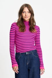 Pullover Riley Striped Pink Purple