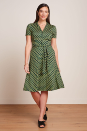 LAATSTE Sheeva Dress Touche Beacon Blue MAAT S
