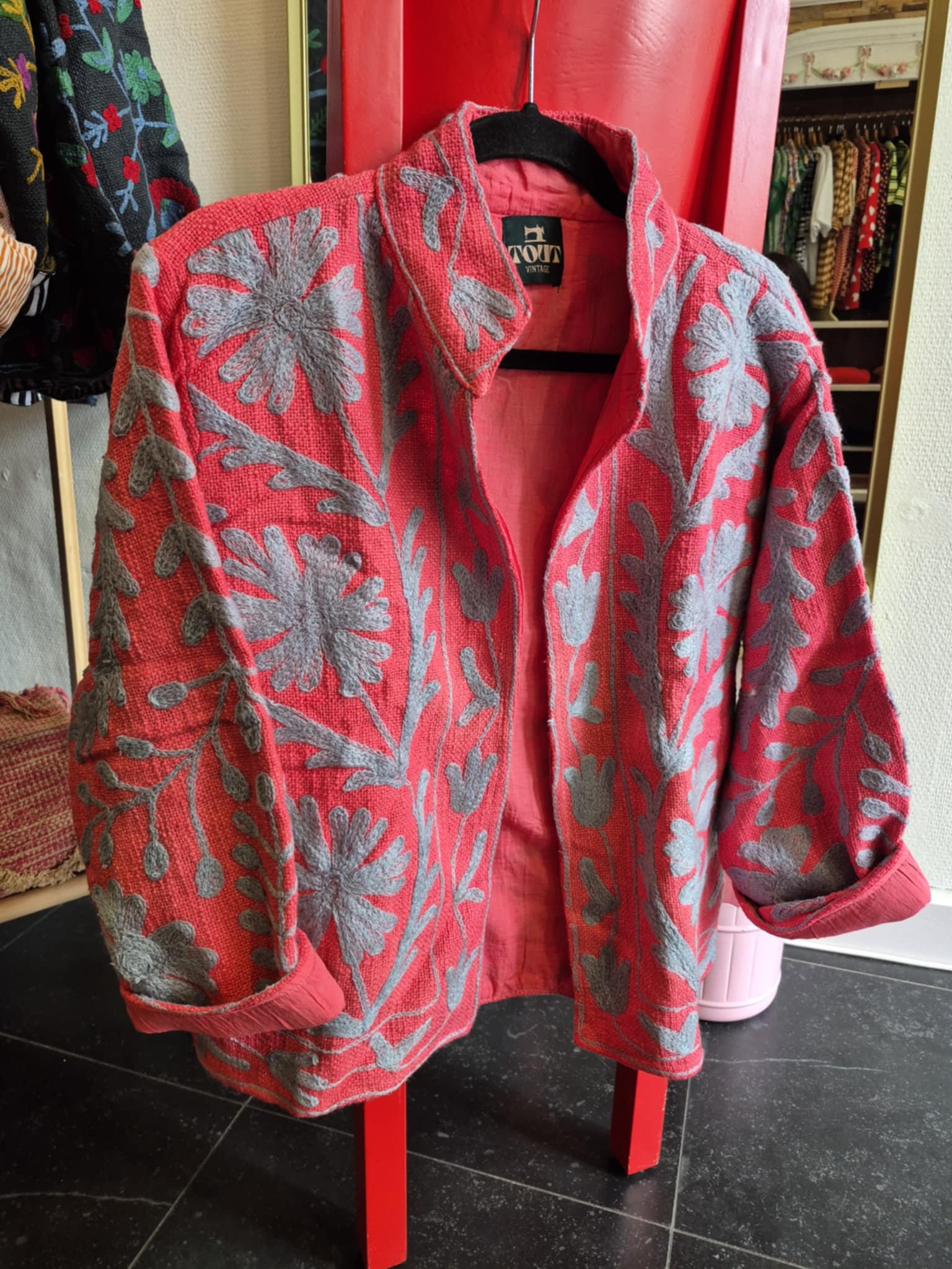LAATSTE Jasje SalmonPink/LightGrey Cotton