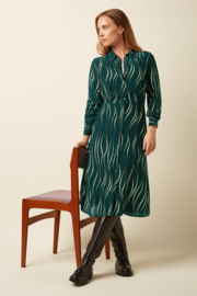 Mina Dress Twirl Pine Green