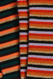 Socks 2-Pack Vicky Stripe Black