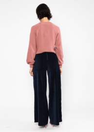 High Waist Trousers Soft and Fitted Everything in Fun Fair Blue
