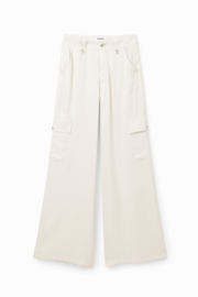 LAATSTE Trousers Thelma Lacroix White MAAT S
