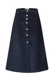 Una Maxi Skirt Dark Blue
