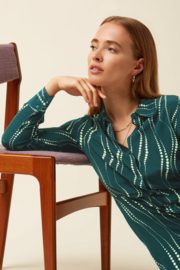 Mina Dress Twirl Pine Green