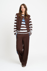 Gilet Gaya Chocolat Brown
