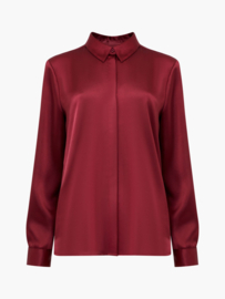 Irina Satin Long Sleeve Shirt