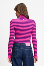 Pullover Riley Striped Pink Purple