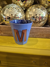 Medium Alphabet Cup Plain M (b)